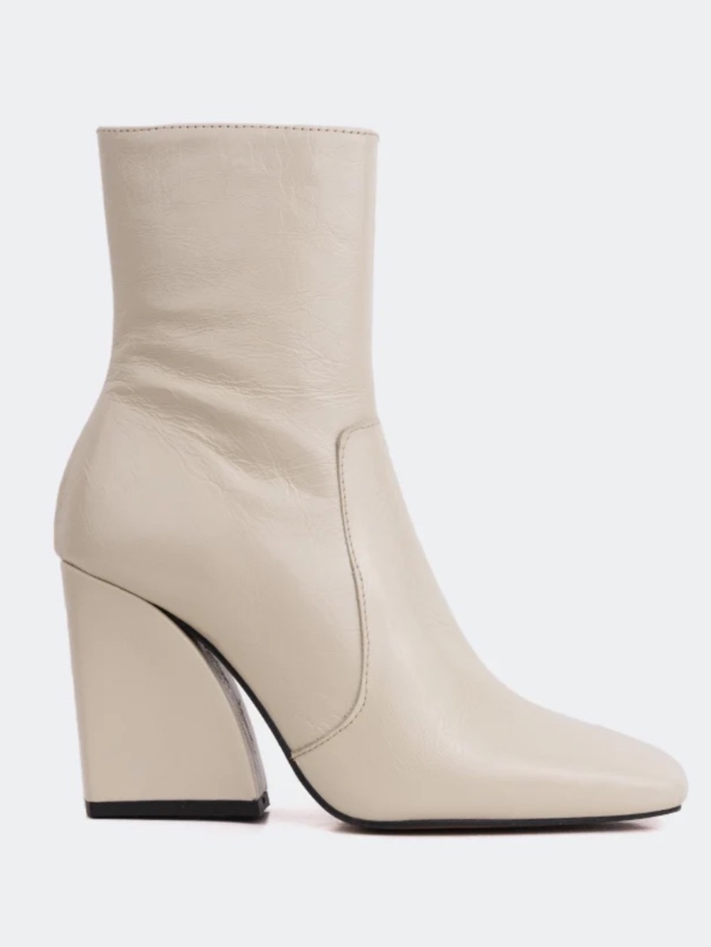 L’Intervalle Nazaire Leather Ankle Boots 40 Star Trek Screen Worn